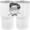 20 oz. Tall Stainless Steel Vacuum Insulated Tumbler White Thumbnail