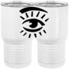 20 oz. Tall Stainless Steel Vacuum Insulated Tumbler White Thumbnail