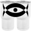 20 oz. Tall Stainless Steel Vacuum Insulated Tumbler White Thumbnail