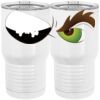 20 oz. Tall Stainless Steel Vacuum Insulated Tumbler White Thumbnail
