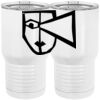 20 oz. Tall Stainless Steel Vacuum Insulated Tumbler White Thumbnail
