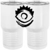 20 oz. Tall Stainless Steel Vacuum Insulated Tumbler White Thumbnail