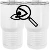 20 oz. Tall Stainless Steel Vacuum Insulated Tumbler White Thumbnail