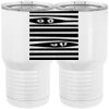 20 oz. Tall Stainless Steel Vacuum Insulated Tumbler White Thumbnail