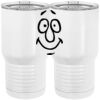 20 oz. Tall Stainless Steel Vacuum Insulated Tumbler White Thumbnail