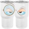 20 oz. Tall Stainless Steel Vacuum Insulated Tumbler White Thumbnail