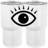 20 oz. Tall Stainless Steel Vacuum Insulated Tumbler White Thumbnail
