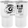 20 oz. Tall Stainless Steel Vacuum Insulated Tumbler White Thumbnail