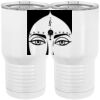 20 oz. Tall Stainless Steel Vacuum Insulated Tumbler White Thumbnail