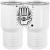 20 oz. Tall Stainless Steel Vacuum Insulated Tumbler White Thumbnail
