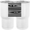 20 oz. Tall Stainless Steel Vacuum Insulated Tumbler White Thumbnail