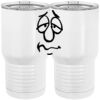 20 oz. Tall Stainless Steel Vacuum Insulated Tumbler White Thumbnail