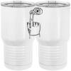 20 oz. Tall Stainless Steel Vacuum Insulated Tumbler White Thumbnail