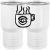 20 oz. Tall Stainless Steel Vacuum Insulated Tumbler White Thumbnail