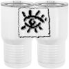 20 oz. Tall Stainless Steel Vacuum Insulated Tumbler White Thumbnail
