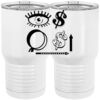 20 oz. Tall Stainless Steel Vacuum Insulated Tumbler White Thumbnail