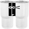 20 oz. Tall Stainless Steel Vacuum Insulated Tumbler White Thumbnail