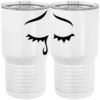 20 oz. Tall Stainless Steel Vacuum Insulated Tumbler White Thumbnail