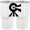20 oz. Tall Stainless Steel Vacuum Insulated Tumbler White Thumbnail