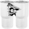 20 oz. Tall Stainless Steel Vacuum Insulated Tumbler White Thumbnail