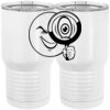 20 oz. Tall Stainless Steel Vacuum Insulated Tumbler White Thumbnail