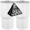 20 oz. Tall Stainless Steel Vacuum Insulated Tumbler White Thumbnail