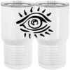 20 oz. Tall Stainless Steel Vacuum Insulated Tumbler White Thumbnail