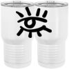 20 oz. Tall Stainless Steel Vacuum Insulated Tumbler White Thumbnail