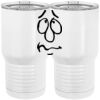 20 oz. Tall Stainless Steel Vacuum Insulated Tumbler White Thumbnail