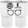 20 oz. Tall Stainless Steel Vacuum Insulated Tumbler White Thumbnail