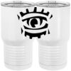 20 oz. Tall Stainless Steel Vacuum Insulated Tumbler White Thumbnail