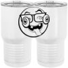 20 oz. Tall Stainless Steel Vacuum Insulated Tumbler White Thumbnail