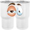 20 oz. Tall Stainless Steel Vacuum Insulated Tumbler White Thumbnail