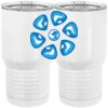 20 oz. Tall Stainless Steel Vacuum Insulated Tumbler White Thumbnail