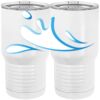 20 oz. Tall Stainless Steel Vacuum Insulated Tumbler White Thumbnail