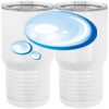 20 oz. Tall Stainless Steel Vacuum Insulated Tumbler White Thumbnail