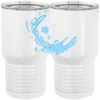 20 oz. Tall Stainless Steel Vacuum Insulated Tumbler White Thumbnail