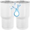 20 oz. Tall Stainless Steel Vacuum Insulated Tumbler White Thumbnail