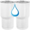 20 oz. Tall Stainless Steel Vacuum Insulated Tumbler White Thumbnail
