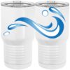 20 oz. Tall Stainless Steel Vacuum Insulated Tumbler White Thumbnail