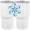 20 oz. Tall Stainless Steel Vacuum Insulated Tumbler White Thumbnail