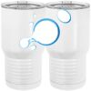 20 oz. Tall Stainless Steel Vacuum Insulated Tumbler White Thumbnail
