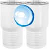 20 oz. Tall Stainless Steel Vacuum Insulated Tumbler White Thumbnail