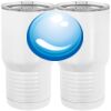 20 oz. Tall Stainless Steel Vacuum Insulated Tumbler White Thumbnail