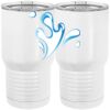 20 oz. Tall Stainless Steel Vacuum Insulated Tumbler White Thumbnail