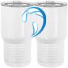 20 oz. Tall Stainless Steel Vacuum Insulated Tumbler White Thumbnail