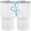 20 oz. Tall Stainless Steel Vacuum Insulated Tumbler White Thumbnail