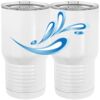 20 oz. Tall Stainless Steel Vacuum Insulated Tumbler White Thumbnail