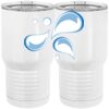 20 oz. Tall Stainless Steel Vacuum Insulated Tumbler White Thumbnail