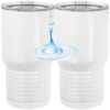 20 oz. Tall Stainless Steel Vacuum Insulated Tumbler White Thumbnail